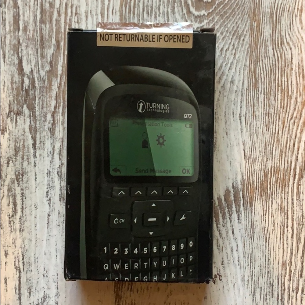 Turning Technologies QT2 Clicker